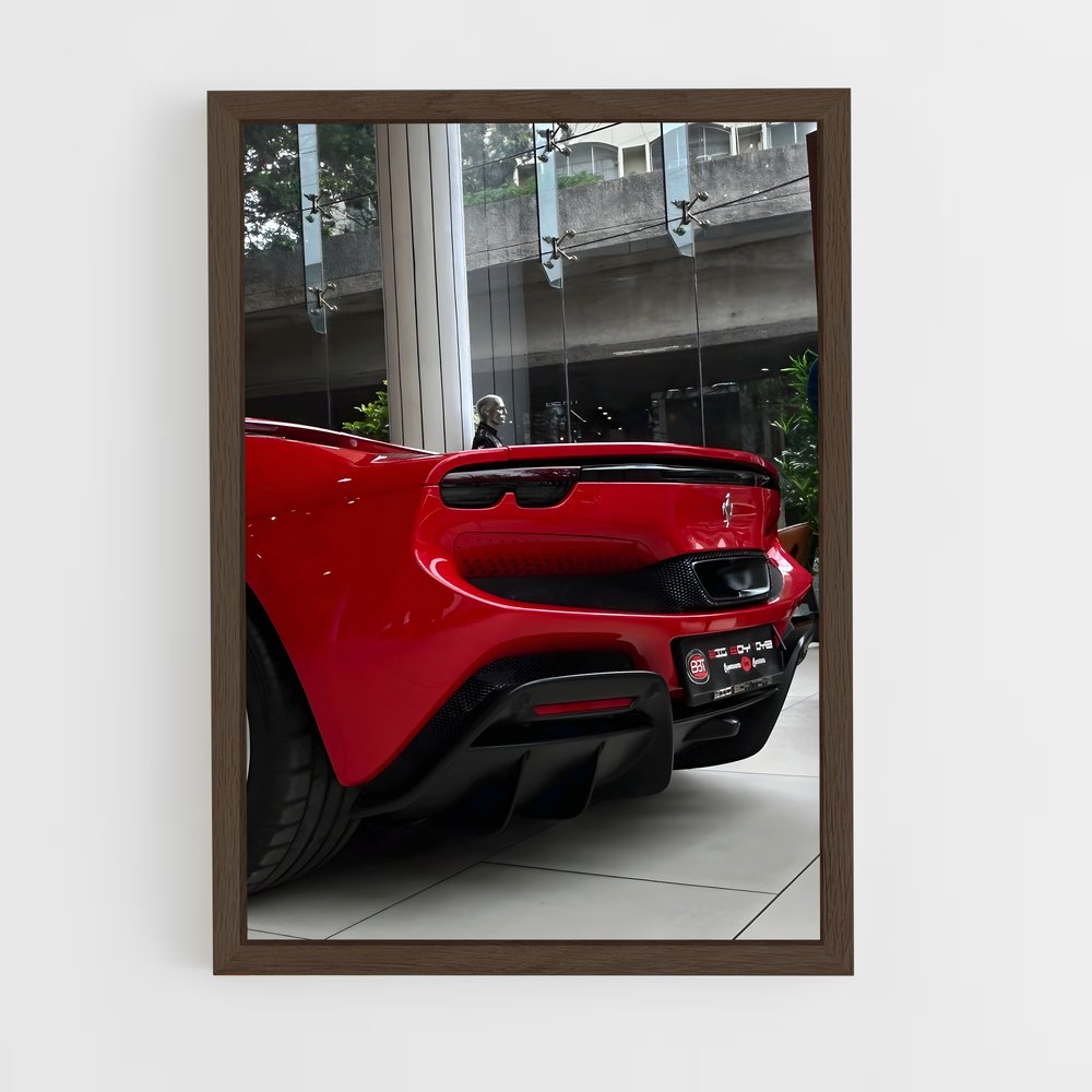 Poster gtb de middle – affiche Ferrari (vue 5)